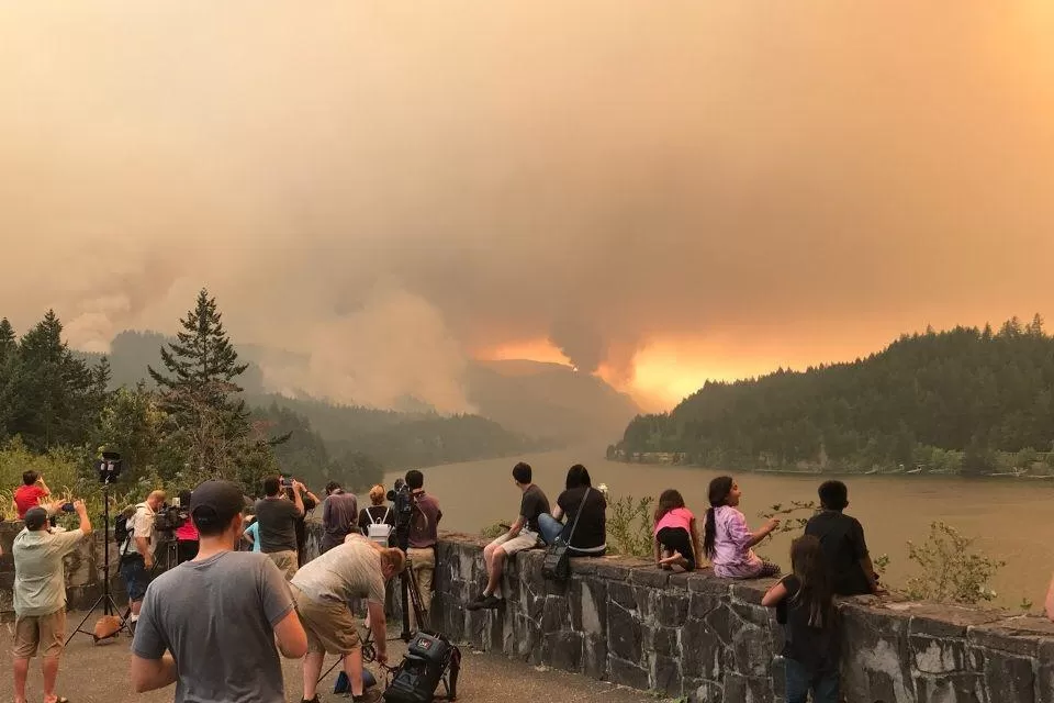 Columbia River Gorge Fire